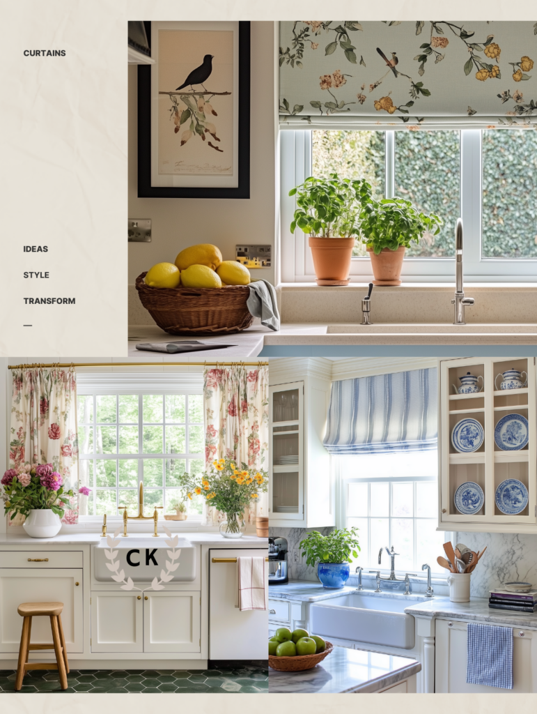 Kitchen curtain ideas
